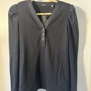 Black Long Sleeve Top